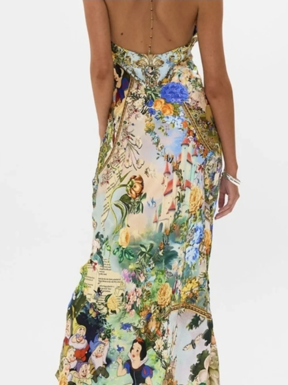 NEW!!Camilla * Unicorn Kindest One Of All Fairy-Tale SILK Maxi Dress Sold Out! - Picture 3 of 14